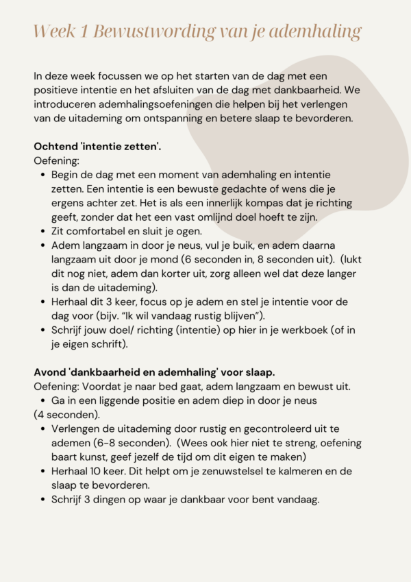 Adem werkboek - Afbeelding 5